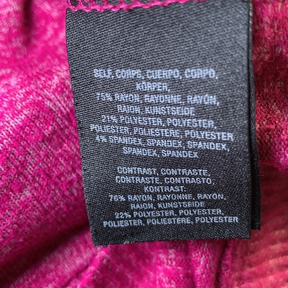 COA for hot pink v-neck lightweight sweater size small - Picture 4 of 7